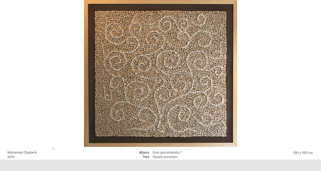 albero della vita a mosaico stile klimt