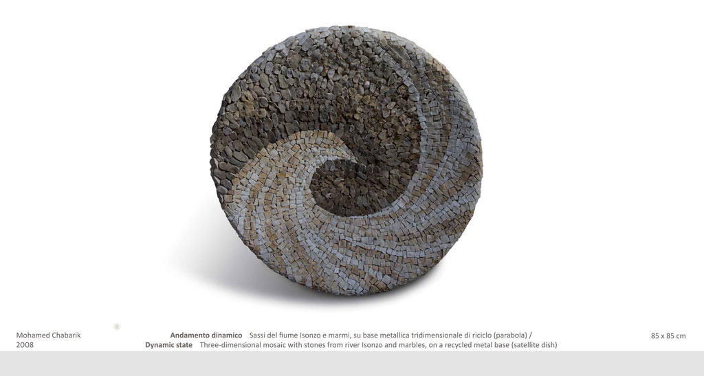spirale mosaico a vortice
