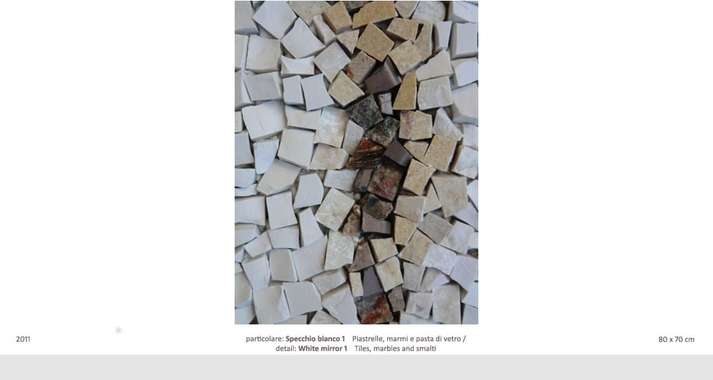 mosaico bianco