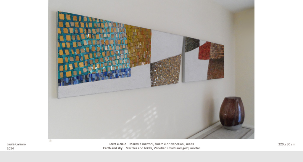 mosaico contemporaneo per abitazione moderna