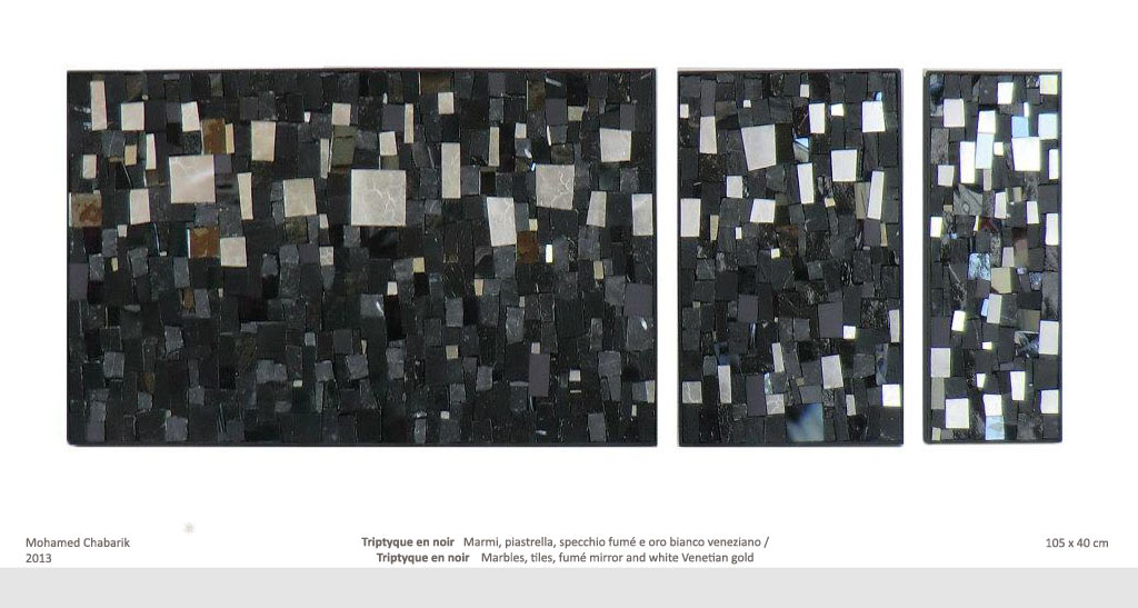 elegante mosaico contemporaneo