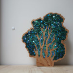 Mosaic trees: "Foresta Salva" collection, 2015