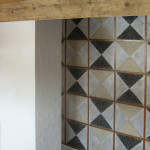 Rivestimento parietale con marmi e cocciopesto, 2008. Villa privata, Cortina d'Ampezzo (Bl)