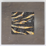 Marmo e Mosaico: Mrmr con base in Chocolate brown